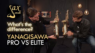 Yanagisawa Pro Saxophones Vs Elite Saxophones  Whats the difference [upl. by Antonina]