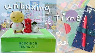 Hobonichi Techo 2020 Unboxing Haul Official Webstore amp LoFT ⭐  Rainbowholic [upl. by Stent]