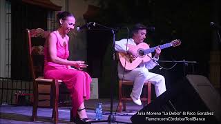 Julia Moreno quotLa Deblaquot VIII Festival Jóvenes Flamencos Villa de Benamejí Córdoba [upl. by Ez]