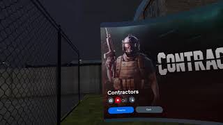 Contractors VR Zombies Gameplay [upl. by Lordan]