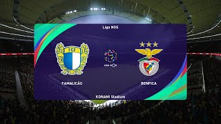 Famalicão vs SL Benfica 05052024 Liga Portugal PES 2021 [upl. by Luoar]