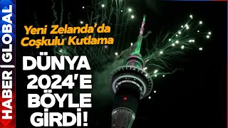 Yeni Zelanda 2024 Yılına Böyle Girdi İşte İlk Görüntüler [upl. by Ernestus]