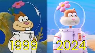 Evolution of Sandy Cheeks in Movies amp TV 19992024 [upl. by Ben]