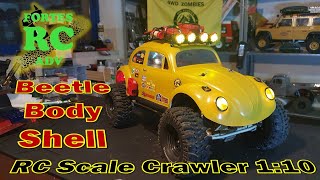 Beetle Adventure Body Shell  RC Scale Crawler 110 [upl. by Eedya]