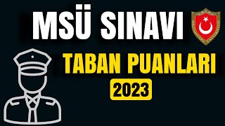 MSÜ MERAK EDİLENLER  MSÜ TABAN PUANLARI  MSÜ PUAN HESAPLAMA [upl. by Areval142]