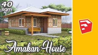 40 sqm Floor area  Amakan House 2 Bedroom [upl. by Jamilla]