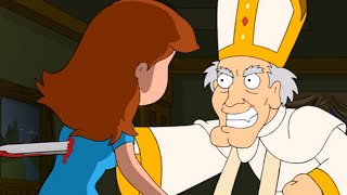 Family Guy  Maniac Pope 2 quotYouve been Lucifiedquot [upl. by Cargian]