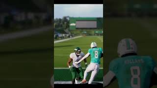 Recreating Jevon hollands 99 yard pick 6 last year [upl. by Sidonia602]