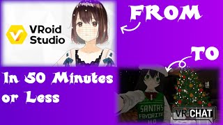 From VRoid Model To VRChat Avatar In 50 Minutes Or Less [upl. by Assirok647]