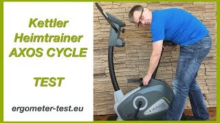 Kettler Heimtrainer Test Axos Cycle [upl. by Shiekh]