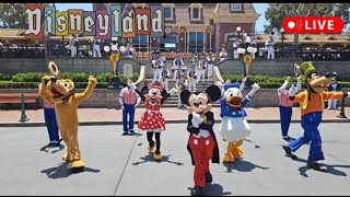 Disney Disneyland Relaxing Fun Day Rides Shows livestream [upl. by Icat183]