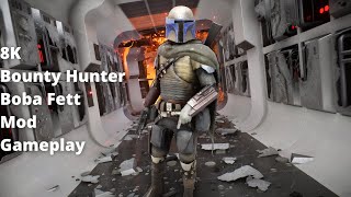 Star Wars Battlefront II  8K Bounty Hunter Boba Fett Gameplay 1313 [upl. by Oberheim]