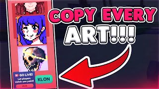 NEW Starving Artists ScriptHack  Art Cloner  Copy Any Art With Ease [upl. by Meehahs]