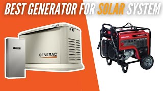 Best Generator For Solar System [upl. by Nere]