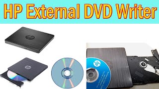 HP USB External CD DVD Writer  USB CD Drive for Laptop  best external cd drive 2023 [upl. by Arela]