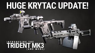 HUGE Krytac Update  Trident MK3s New LMG amp Kriss Vector  More [upl. by Hairahcez]