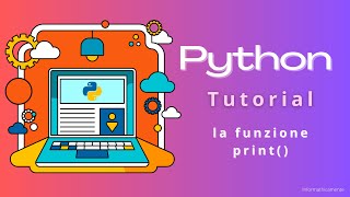 Tre diversi modi per loutput  Python Tutorial 04 [upl. by Aleibarg726]