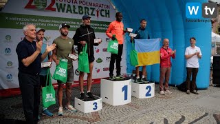 Telewizja Wałbrzych  XXII Toyota Eko Półmaraton Wałbrzych [upl. by Hales802]