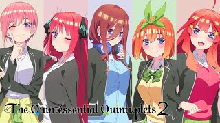 The Quintessential Quintuplets 2  Opening  Gotoubun no Katachi [upl. by Aimaj133]