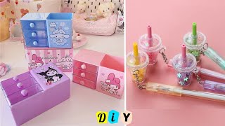 🌷Stationery  How to make stationery supplies at home  DIY handmade stationery easy crafts [upl. by Akahc]