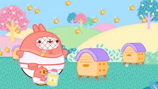 Molang and Piu Piu  The Best Honey 🍯  NEW EPISODES  SEASON 4  Funny Compilation For Kids [upl. by Anora]