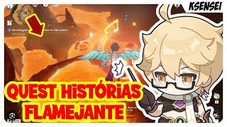 Histórias de um Sonho Flamejante  Não Se Pode Rastrear o Passado Genshin Impact [upl. by Sadiras174]