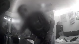 Bishop burglar caught on camera turns into pursuit [upl. by Noseimaj]