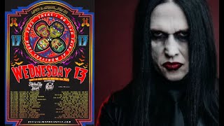 Wednesday 13 announces 2025 North American headline tour  dates and venues [upl. by Maggs]