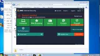 Offline Installer of AVG Internet Security 2013  How To Install AVG IS 2013 [upl. by Stevana692]