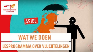 Lesprogramma over vluchtelingen  Wat we doen  VluchtelingenWerk Nederland [upl. by Aizat888]