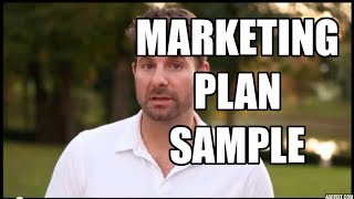 Marketing Plan Sample  5 Simple Steps to Market Any Business [upl. by Leicester836]