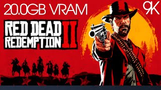 9600x4500 9K Confirmed By Rockstar Support  Ultra Preset with up to 200GB VRAM  RDR2 [upl. by Enail]