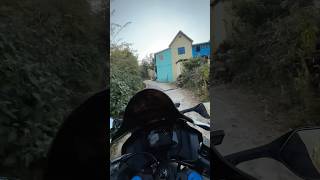 Hill climb test with mt15 chain sprocket 🫨viralvideo shorts r15 [upl. by Tijnar532]