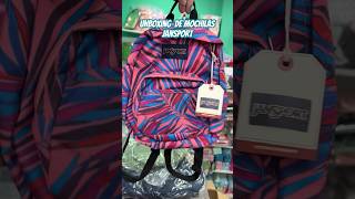 Unboxing de las mochilas más esperadas Son las mochilas jansport mochilas jansport parati [upl. by Eeima]