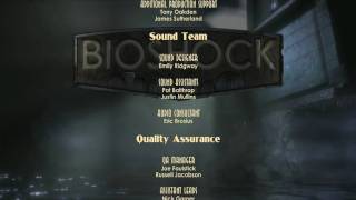 BioShock full walkthrough game Credits [upl. by Yentterb]