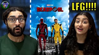 Deadpool amp Wolverine LFG Trailer Reaction [upl. by Enylorac]