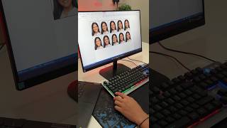 How to Create Passport Size Photo ✅🔥 pc shorts [upl. by Duleba]