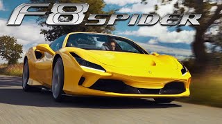 Ferrari F8 Spider Road Review  Carfection 4K [upl. by Kale963]