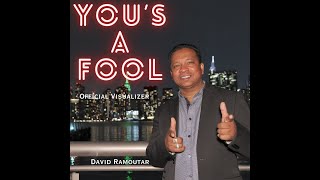 Yous A Fool  David Ramoutar  Visualizer  Chutney Soca 2024 [upl. by Denise]