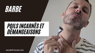 Poils incarnés dans la barbe  Les solutions pour ne plus en avoir [upl. by Raybourne]