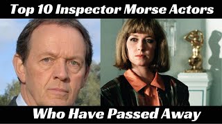 Top 10 Inspector Morse actors who have passed away [upl. by Rihat366]