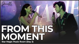 From This Moment Day 2  JM and Marielle Star Magic Music Room [upl. by Iznekcam]