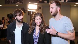 Behind the Scenes with Lady Antebellum  50th ACM Awards [upl. by Locke]