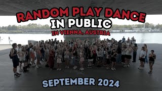 RPD IN PUBLIC  RANDOM PLAY DANCE IN VIENNA AUSTRIA 랜덤플레이댄스 UNLXMITED RPD SEPTEMBER 24 [upl. by Ettennaj]