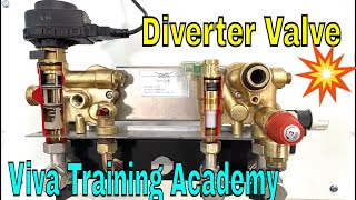 How A Diverter Valve Works In A Combi Boiler  Gas Training for new Plumbers [upl. by Yeleen]