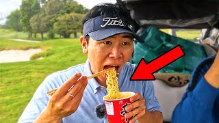 Golf but every hole is MUKBANG [upl. by Rebekkah271]