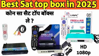 Set Top Box  Life time free HD Channel। DD Free Dish HD Box  मासिक खर्चा बचाओ ✅ [upl. by Annuahs]