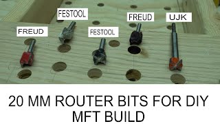 20 MM Router bits for making MFT table tops [upl. by Jessey]