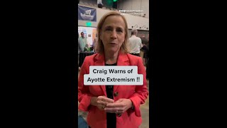 Joyce Craig Warns of Ayottes Extremism ‼️🚨 [upl. by Bryn]