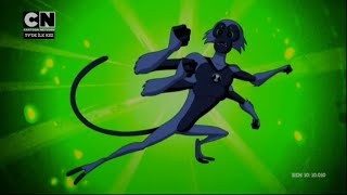 Ben 10 Reboot Season 5  Ben 10010 Spidermonkey Transformation  English Version [upl. by Larok]